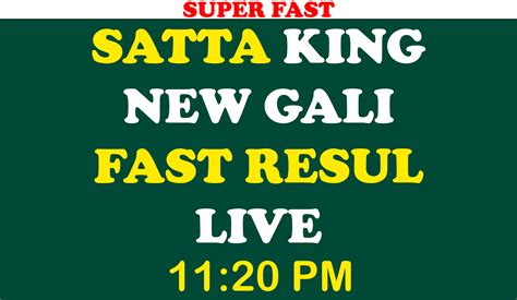 gali fast result satta king